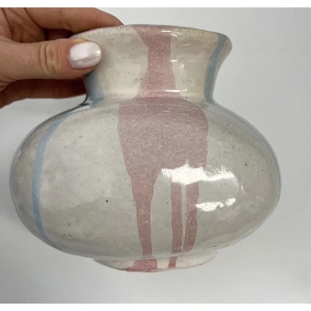 Vintage Studio Art Pottery Ceramic Glaze Vase